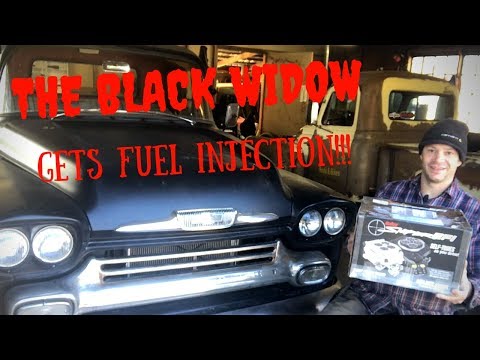 HOLLEY SNIPER EFI install on the Black Widow!!!
