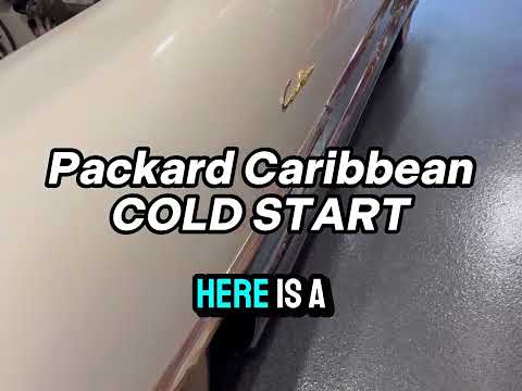 RUFSTR's 1955 Packard Caribbean - Cold Start