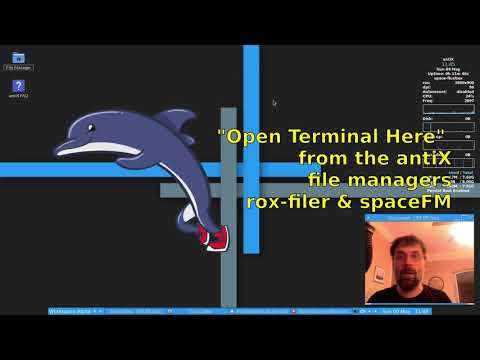 Open Terminal here on antiX file managers rox-filer and spaceFM