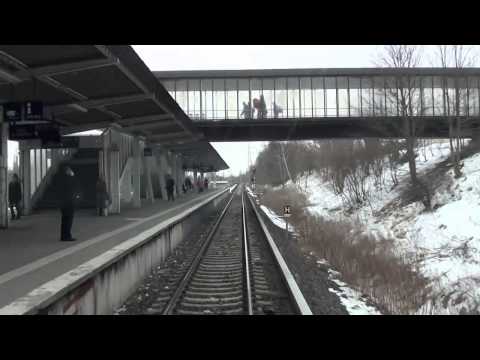Führerstandsmitfahrt S-Bahn Berlin S75 Ostbahnhof - Wartenberg