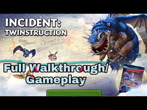 New Gauntlet - INCIDENT:TWINSTRUCTION Full Walkthrough/Gameplay - Dragons: Rise of Berk
