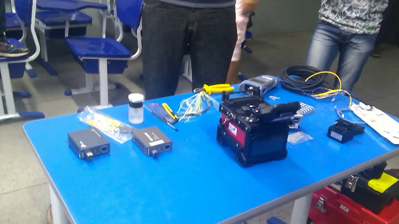 Fibra Ótica , Aula Parte 1- Apresentação de Ferramentas e Acessórios. Pós-Graduação FJN.