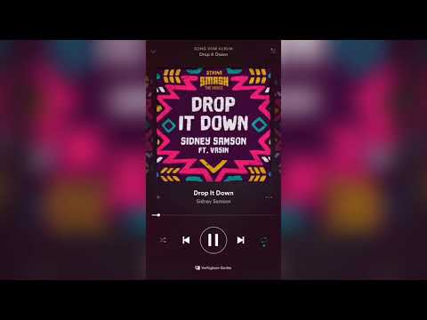 Sydney Samson feat Vasin - Drop It Down (Official Audio)