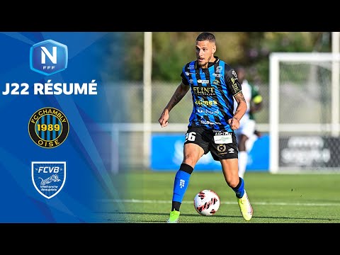 J22 I FC Chambly Oise – FC Villefranche B. (0-2), le résumé | National FFF 2021-2022