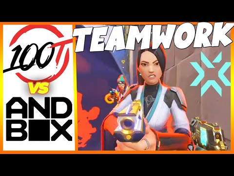 TEAMWORK! 100T vs ANDBOX HIGHLIGHTS - VCT S2 Challengers 1 NA VALORANT Tournament
