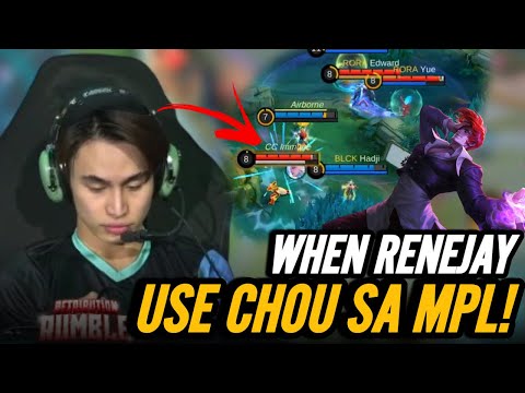 WHEN AURORA RENEJAY USE CHOU IN MPL! | BALAGBAG TALAGA! THE ZONE BY RENEJAY!