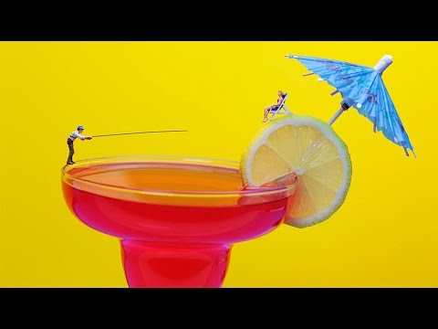 Miniature Cocktail - How To Make Manhattan Cocktail