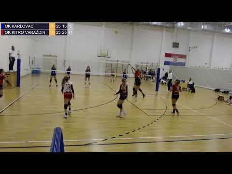 16.10.2021., PH ML. KADETKINJE, OD 9. DO 12. MJESTA, OK KARLOVAC - OK KITRO VARAŽDIN