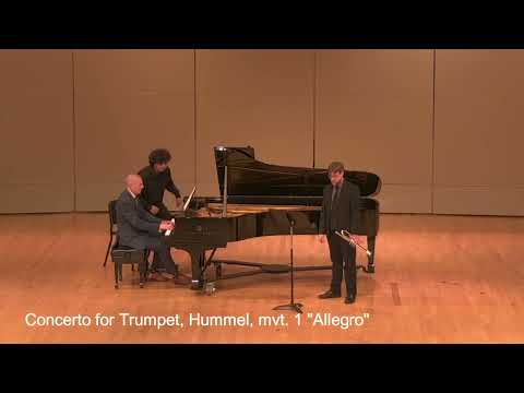Concerto for Trumpet by Johann Hummel, mvt. 1 "Allegro"