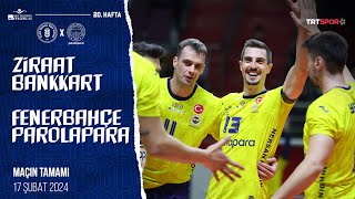 Maçın Tamamı | Ziraat Bankkart - Fenerbahçe Parolapara "AXA Sigorta Ef