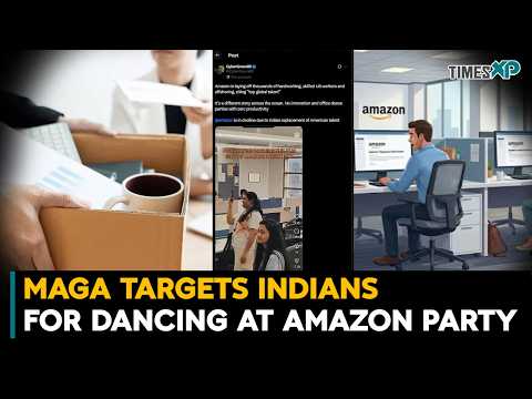 MAGA Targets Indians For Dancing At Amazon Party| Indians In The U.S.