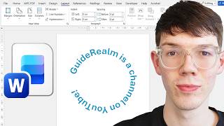 How To Make Text In Circle In Word - Step By Step