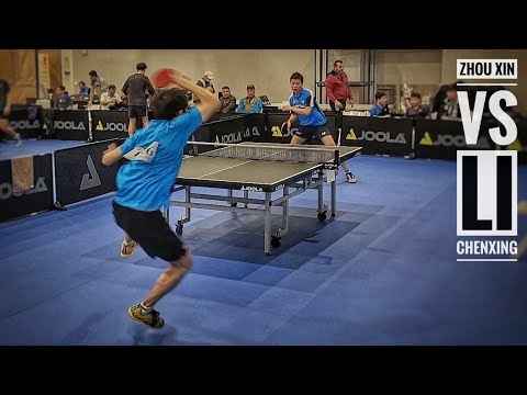 Zhou Xin (2775) vs Li Chenxing (unrated) // 2022 JOOLA LA Open - Men's Open Singles Prelim