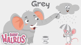 Grey | Animated Nursery Rhymes & Kids Songs | Baby Walrus 🐘 🎶 gameplay video by M_Kimberly, 1:37 duration