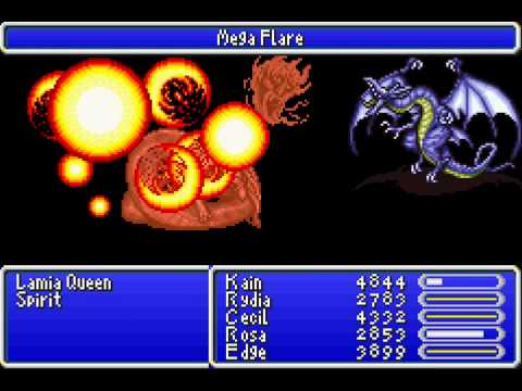 Let's Play Final Fantasy IV Advance #40 - Dragon to Toad