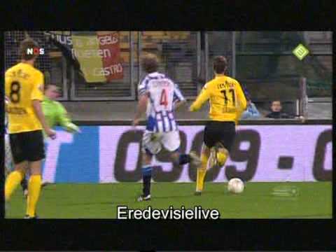 Roda JC - SC Heerenveen 4-2 De Fauw(RODA) mist penalty (27-3-10) Speelronde 29