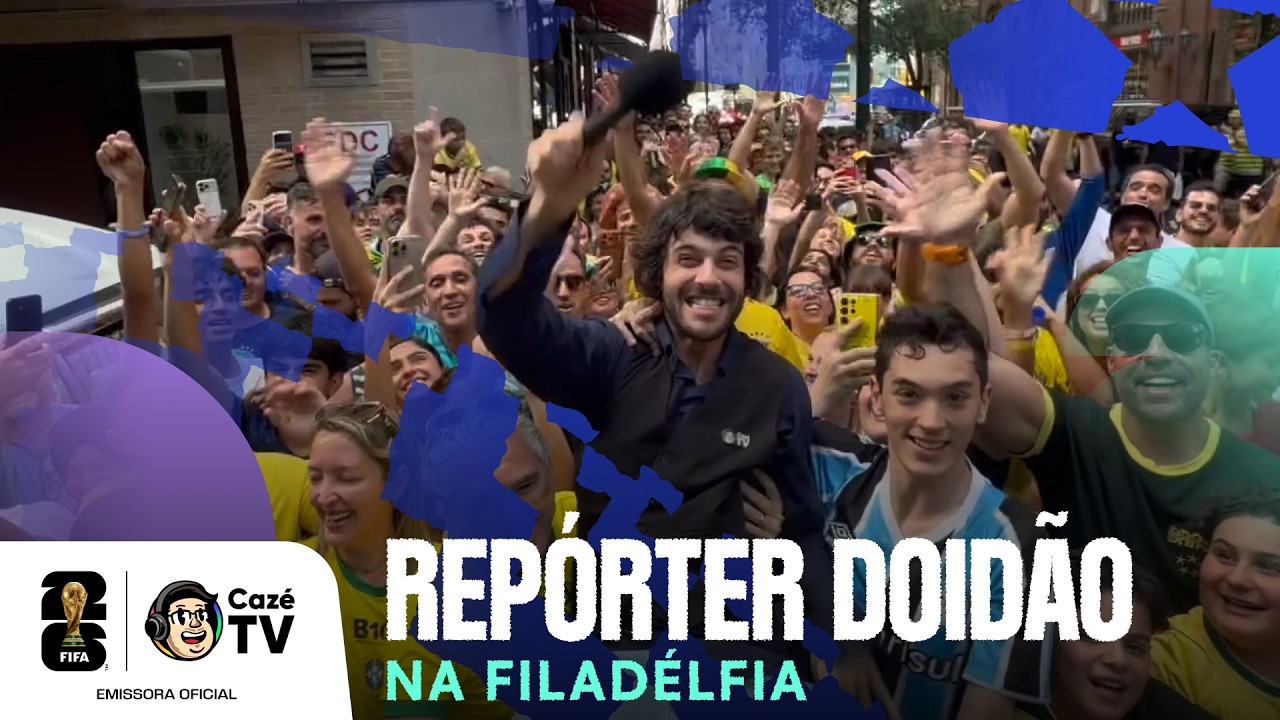 REPÓRTER DOIDÃO | COPA DO MUNDO EM FILADÉLFIA, ESTADOS UNIDOS