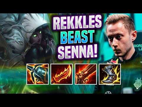 REKKLES IS A BEAST WITH SENNA! - G2 Rekkles Plays Senna ADC vs Kog'Maw! |Patch 11.21