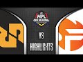 RRQ vs Team Flash - MPLI 2023 Highlights