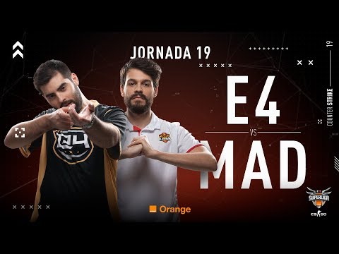 TEAM EU4IA VS MAD LIONS E.C. | Superliga Orange CSGO | Jornada 19 | Temporada 2018/19