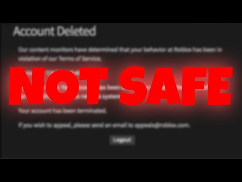 Roblox is NOT SAFE to play right now!