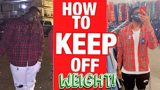 HOW TO KEEP WEIGHT OFF AFTER WATER FASTING...