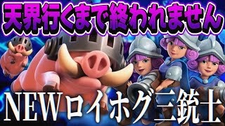 【クラロワ】新カード入りのNEWデッキで天界行くまで終われません！