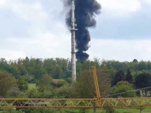 Starke Rauchentwicklung zwischen Wimsheim und Friolzheim