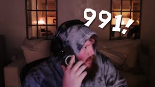 Someone Breaks into CaseOh's House Live 💀