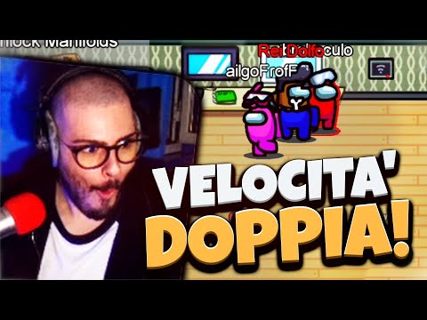 PROVIAMO LA VELOCITÀ DOPPIA!!! - AMONG US ITA GAMEPLAY POLUS con @NadeTK