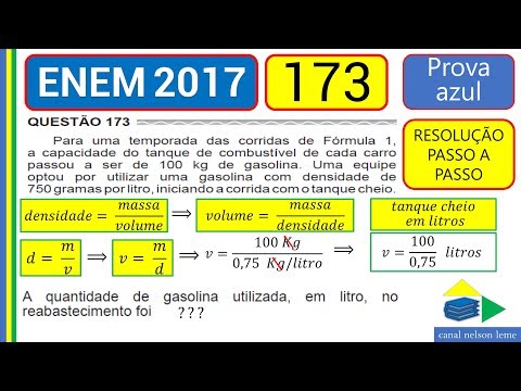 Enem 2017 - Questão 173 de Matemática - prova azul