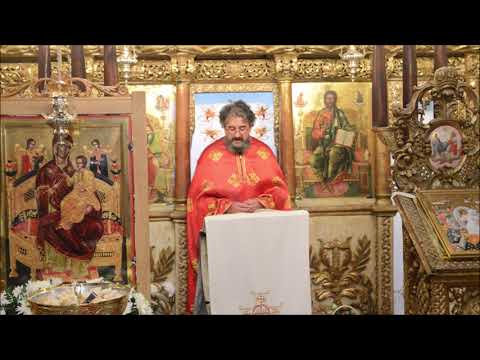 Biserica Sfintii Apostoli - predică la Duminica a XXIV a după Rusalii