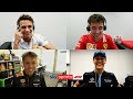 Norris, Russell, Leclerc & Albon compete in hilarious F1 quiz! | The Twitch Quartet Quiz