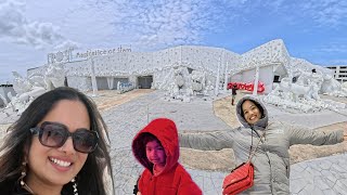 Frost magical ice of Siam Pattaya, travel vlog, ice sculptures, ready to freeze