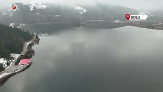 Abant Gölü Milli Parkı'nın Kuş Bakışı Güzelliği