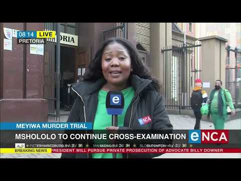 Meyiwa trial Mshololo to continue cross examination