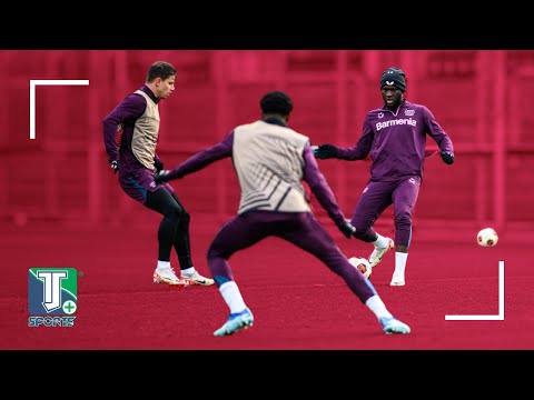 Bayer 04 Leverkusen trainiert vor dem Europa-League-Spiel gegen Molde FK