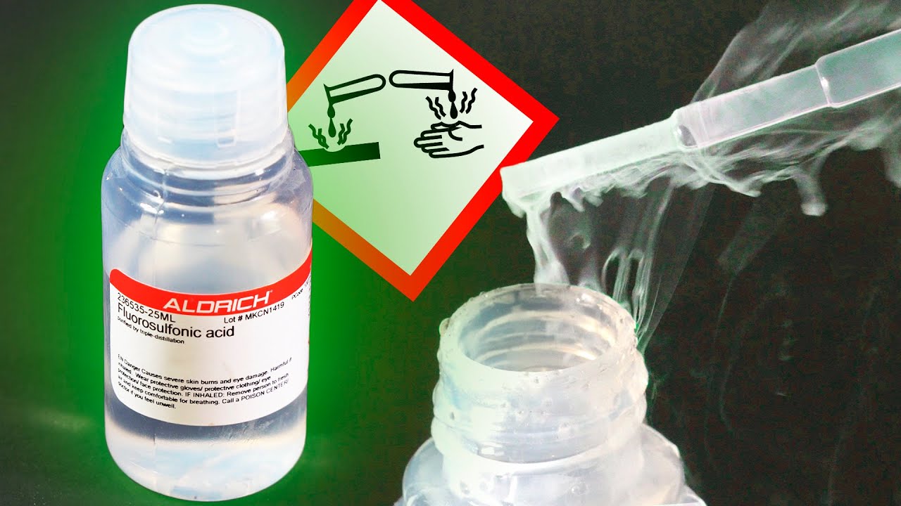 Эта СУПЕРКИСЛОТА Растворит Все что угодно!