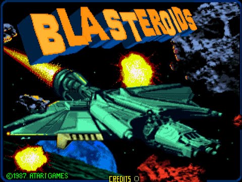 Blasteroids Review for the Arcade by John Gage