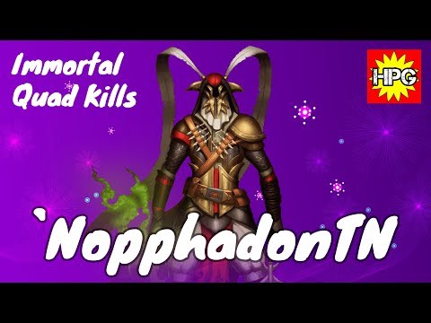 HoN Pro Silhouette Gameplay / `NopphadonTN / Immortal