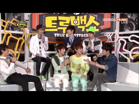 [VOSTFR] 130508 Show Champion Backstage BTOB CUT