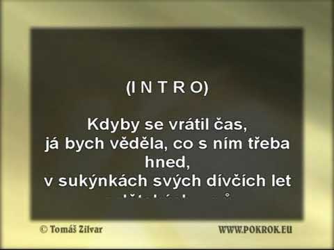 Kdyby se vrátil čas - Hana Zagorová, DEMO, ukázka Karaoke, instrumental z www.svetkaraoke.cz