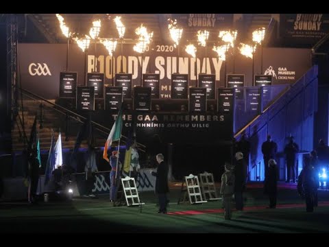 Full Bloody Sunday 1920 Commemoration - Croke Park November 2020