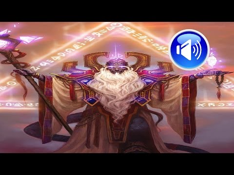 Prophet Velen sounds - All languages - Hearthstone