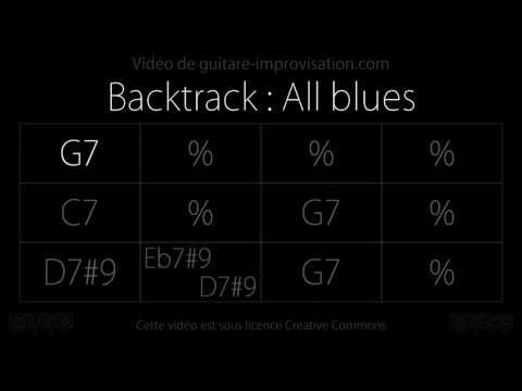 All blues (150bpm) : Backing track