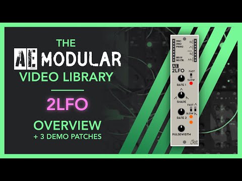 The AE Modular Video Library - 2LFO