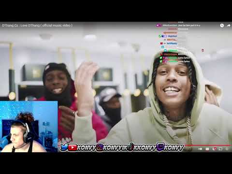 Konvy Reacts To DThang Gz : Love DThang ( official music video )