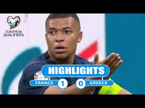 France 1 - 0 Greece | Highlights | European Qualifiers | 20th June 2023