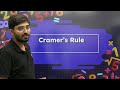 Cramer S Rule Determinant Mattrices Basic Concepts Jeemain Jeeadvanced Nta