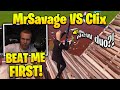 MrSavage VS Clix 1v1 Buildfights